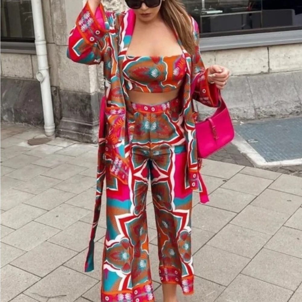 Vibrant Multicolor Women's Jumpsuit